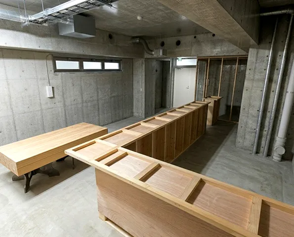 改修工事・店舗改装にも対応します